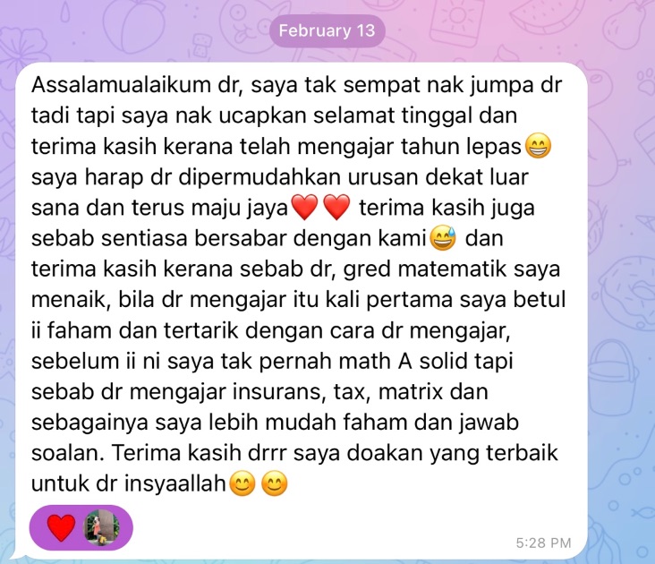 testimonial